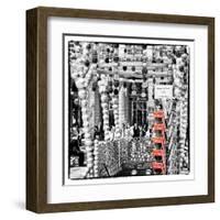 Entry of Metro, Palais Royal Station, Art Deco by Jean-Michel Othoniel, Paris, France-Philippe Hugonnard-Framed Art Print