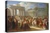 Entry of Napoleon I into Berlin, 27th October 1806, 1810-Charles Meynier-Stretched Canvas