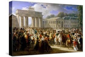 Entry of Napoleon into Berlin, October 1806-Charles Meynier-Stretched Canvas