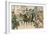 Entry of the Allied Monarchs in Paris in 1815-Carl Rohling-Framed Giclee Print