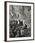 Entry of the Crusaders in Constantinople in 1204, Illustration from 'Bibliotheque Des Croisades'…-Gustave Doré-Framed Giclee Print