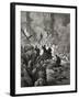 Entry of the Crusaders in Constantinople in 1204, Illustration from 'Bibliotheque Des Croisades'…-Gustave Doré-Framed Giclee Print