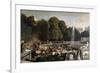 Entry of the Duchess of Orleans in the Garden of Tuileries, 1841-Eugene Louis Lami-Framed Giclee Print