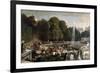 Entry of the Duchess of Orleans in the Garden of Tuileries, 1841-Eugene Louis Lami-Framed Giclee Print