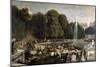 Entry of the Duchess of Orleans in the Garden of Tuileries, 1841-Eugene Louis Lami-Mounted Giclee Print