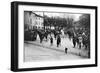 Entry of the French Foreign Legion into Chateau-Salins, Moselle, France, 17 November 1918-C Bergeret-Framed Giclee Print