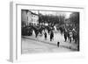 Entry of the French Foreign Legion into Chateau-Salins, Moselle, France, 17 November 1918-C Bergeret-Framed Giclee Print