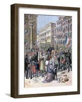 Entry of the French into Milan, 8th June 1859-Henri Meyer-Framed Giclee Print