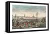 Entry of the French into Vienna, 14 November 1805, (c1850)-Francois Pigeot-Framed Stretched Canvas