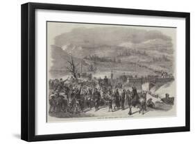 Entry of the French Troops into Savoy-Jean Adolphe Beauce-Framed Giclee Print