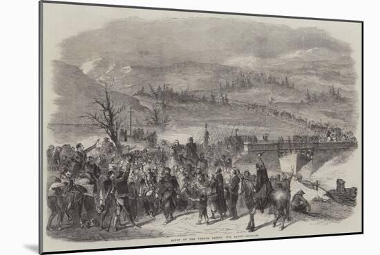 Entry of the French Troops into Savoy-Jean Adolphe Beauce-Mounted Giclee Print