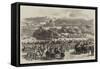 Entry of the Governor-General of India into Peshawur-null-Framed Stretched Canvas