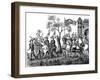 Entry of the King of Epinette, 16th Century-null-Framed Giclee Print