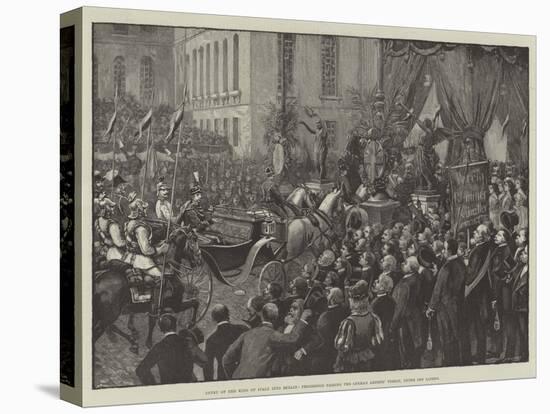 Entry of the King of Italy into Berlin-null-Stretched Canvas