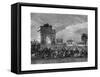 Entry of the National Guard into Paris, after the Prussian Campaign, 1807 (1882-188)-null-Framed Stretched Canvas