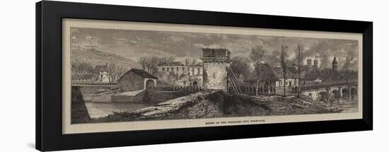 Entry of the Prussians into Thionville-null-Framed Giclee Print