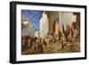Entry of the Sharif of Ouezzane into the Mosque, 1876-Georges Clairin-Framed Giclee Print