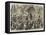 Entry of Victor Emmanuel into Naples-Frank Vizetelly-Framed Stretched Canvas