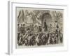 Entry of Victor Emmanuel into Naples-Frank Vizetelly-Framed Giclee Print