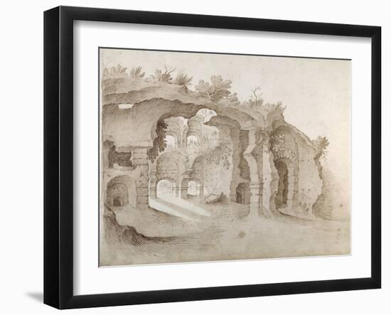 Entry to the Colosseum-Sebastian Vrancx-Framed Giclee Print