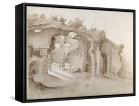 Entry to the Colosseum-Sebastian Vrancx-Framed Stretched Canvas