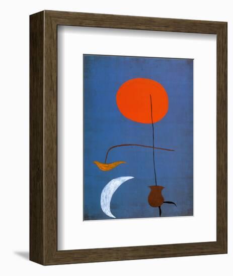 Entwurf fur eine Tapisserie-Joan Miro-Framed Art Print