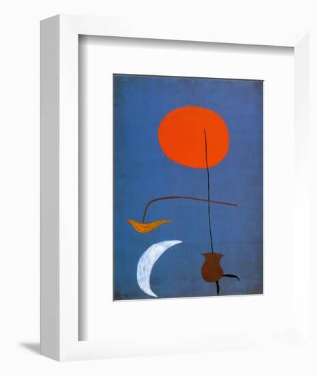 Entwurf fur eine Tapisserie-Joan Miro-Framed Art Print