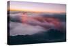 Envelope, Golden Gate Bridge in Fog, San Francisco Bay Area-Vincent James-Stretched Canvas