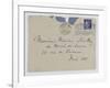 Envelope of Paul's Letter to Maurice Jamot Serullaz-null-Framed Giclee Print