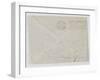 enveloppe de la lettre autographe de Charles Fedgal-null-Framed Giclee Print