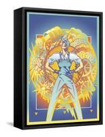 Environmental Rosie-David Chestnutt-Framed Stretched Canvas