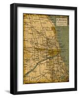 Environs Chicago-Carole Stevens-Framed Art Print