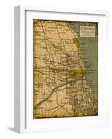 Environs Chicago-Carole Stevens-Framed Art Print