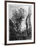 Environs De Rome, C1815-1865-Jean-Baptiste-Camille Corot-Framed Premium Giclee Print