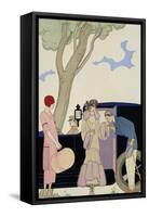 Envy, 1914-Georges Barbier-Framed Stretched Canvas