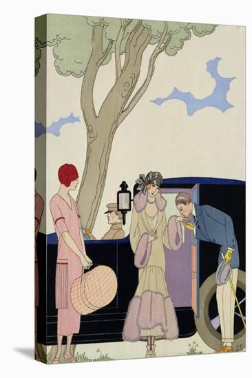 Envy, 1914-Georges Barbier-Stretched Canvas
