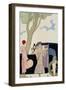 Envy, 1914-Georges Barbier-Framed Giclee Print