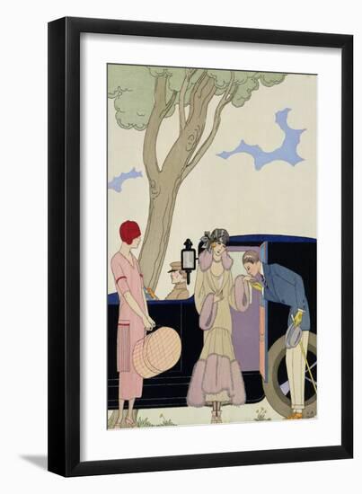 Envy, 1914-Georges Barbier-Framed Giclee Print