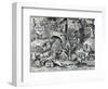 Envy, from the Seven Deadly Sins, Engraved by Peter Van Der Heyden (C.1530-72) 1558-Pieter Bruegel the Elder-Framed Giclee Print