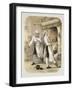 Envy in the Kitchen, from a Series of Prints Depicting the Seven Deadly Sins, C.1850-Louis Leopold Boilly-Framed Giclee Print