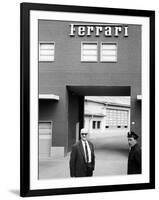 Enzo Ferrari, (1960S)-null-Framed Photographic Print