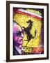 Enzo Ferrari Emblem-Rock Demarco-Framed Giclee Print