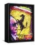 Enzo Ferrari Emblem-Rock Demarco-Framed Stretched Canvas