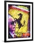 Enzo Ferrari Emblem-Rock Demarco-Framed Giclee Print