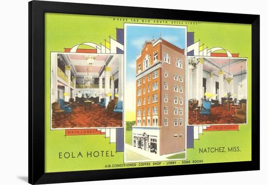 Eola Hotel, Natchez, Mississippi-null-Framed Art Print