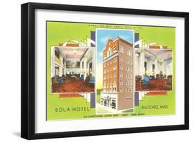 Eola Hotel, Natchez, Mississippi-null-Framed Art Print