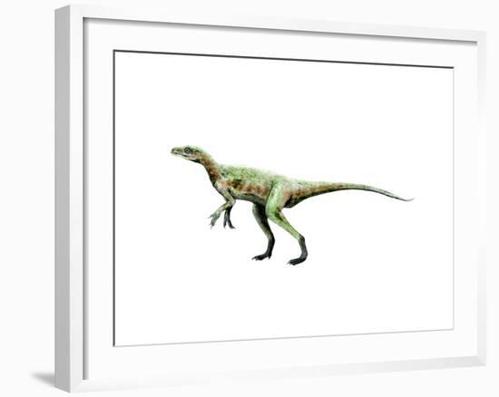 Eoraptor Dinosaur-null-Framed Art Print