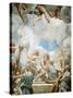 Ephebes and Apostle, Detail from Assumption of Virgin, 1526-1530-Antonio Allegri Da Correggio-Stretched Canvas