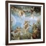 Ephebes on Balcony, Detail from Assumption of Virgin, 1526-1530-Antonio Allegri Da Correggio-Framed Giclee Print