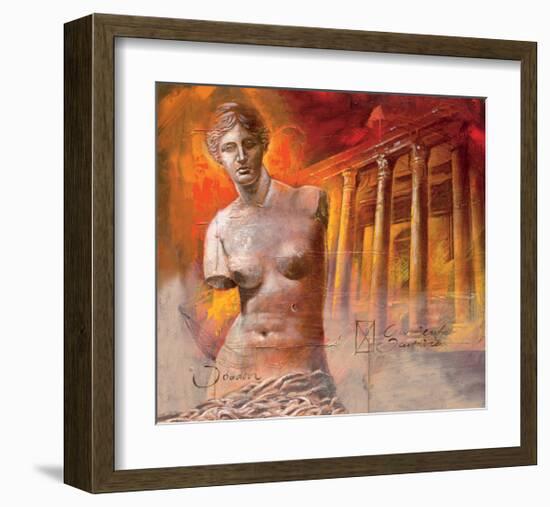 Ephesos-Joadoor-Framed Art Print